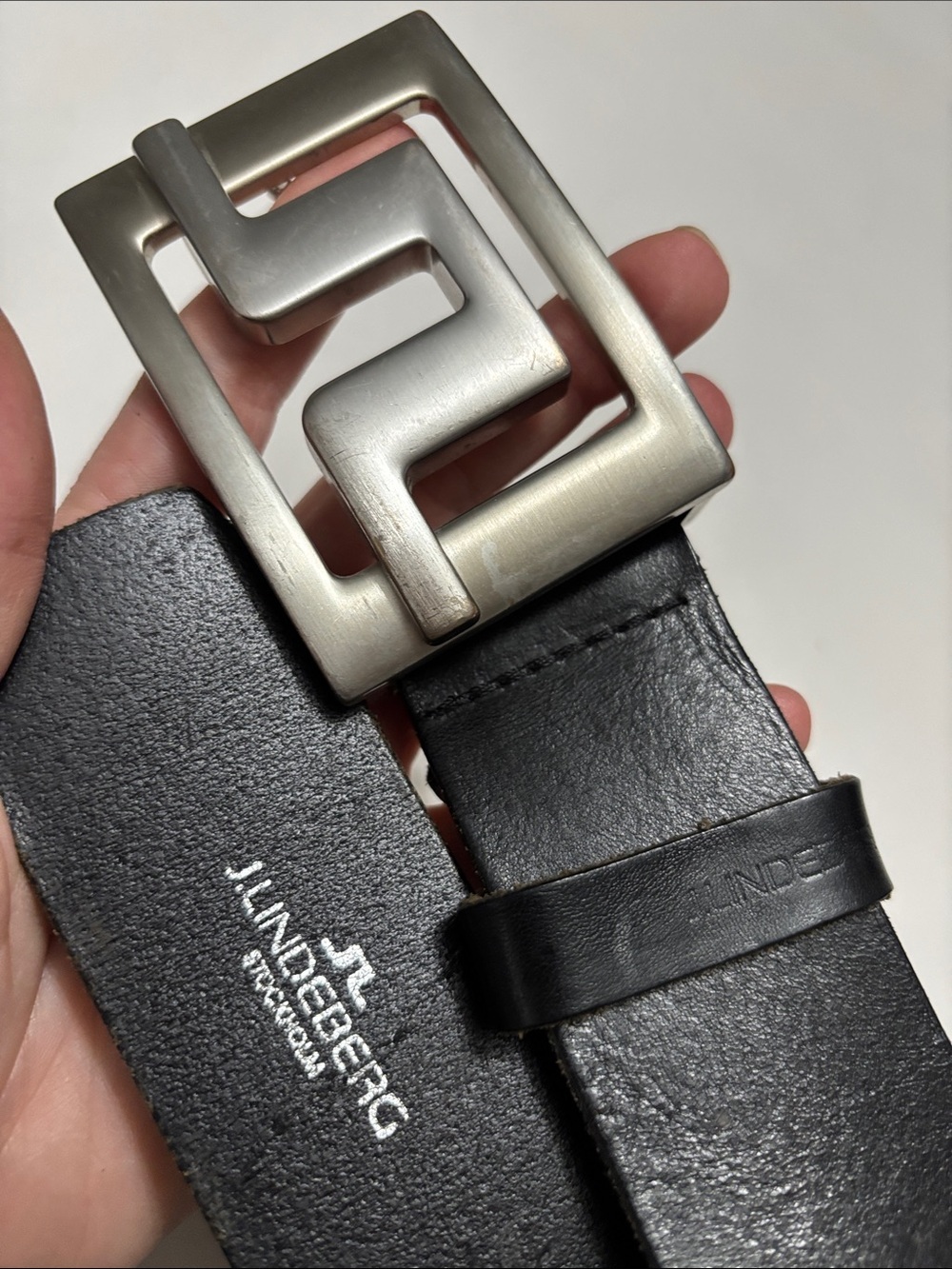 J.Lindeberg Backpacks Slater 40 Pro Leather Golf Belt Mens 31/85